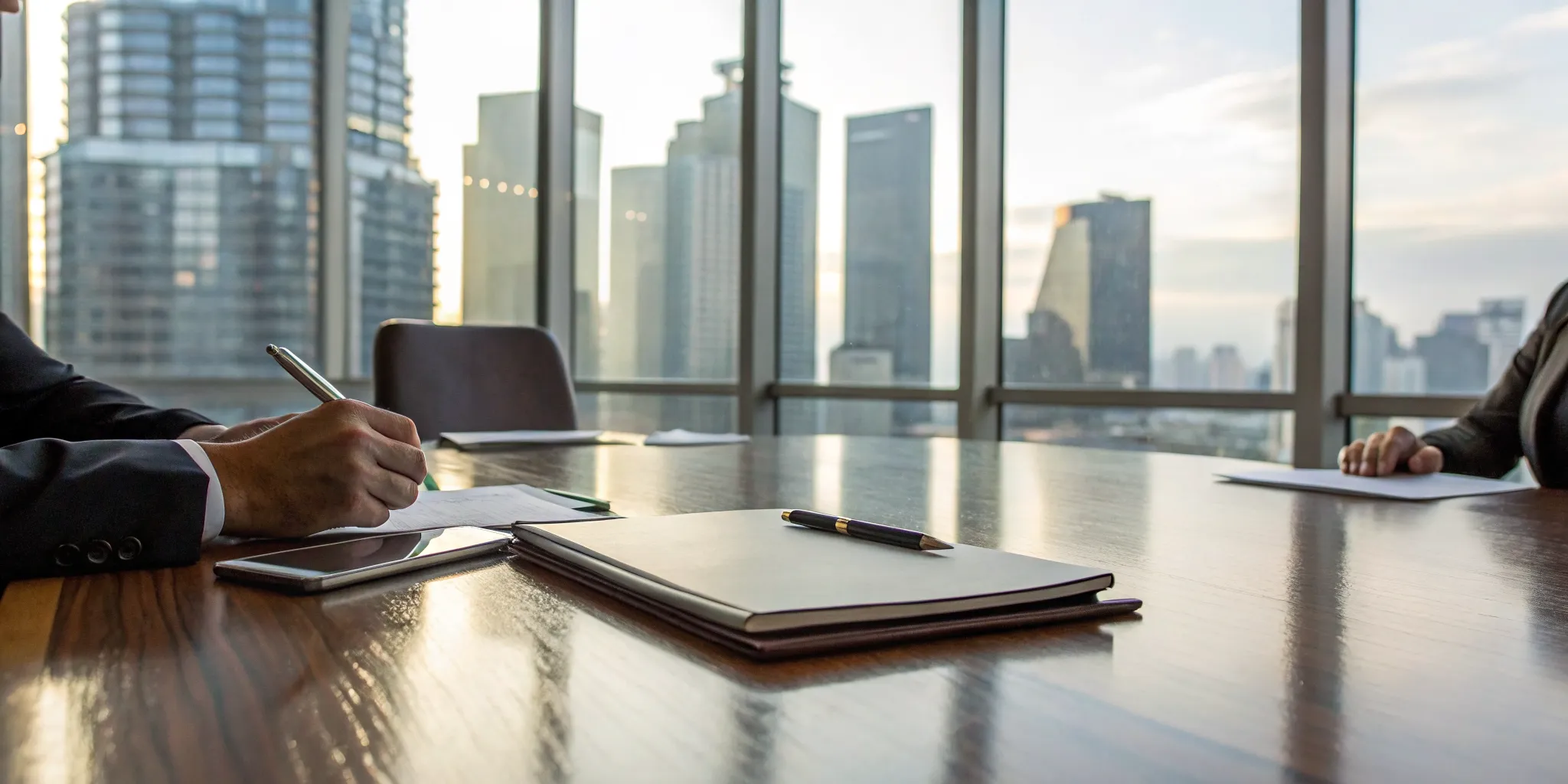 A defense attorney advises a client on what to do after being accused of a crime.